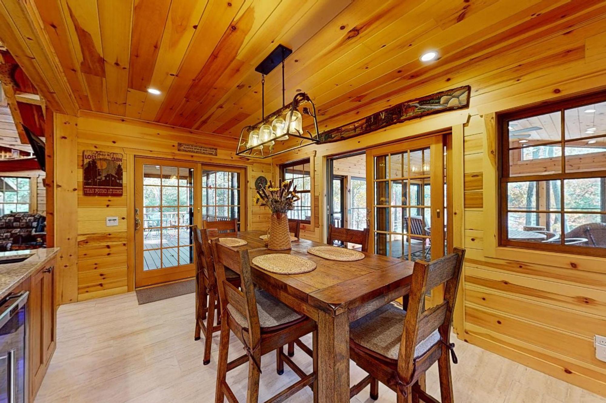 The Lodge On Booth Lake - 2 Bed 2 Bath Vacation Home In Minocqua Lac Du Flambeau Exterior foto