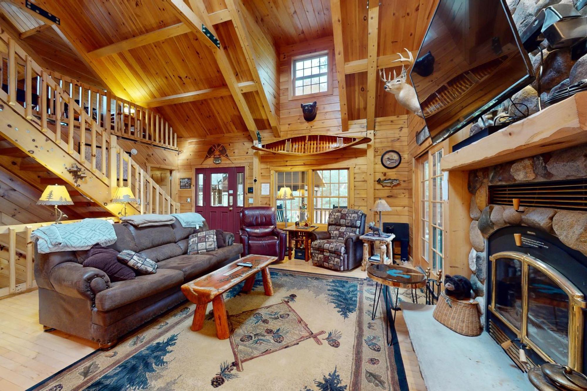 The Lodge On Booth Lake - 2 Bed 2 Bath Vacation Home In Minocqua Lac Du Flambeau Exterior foto
